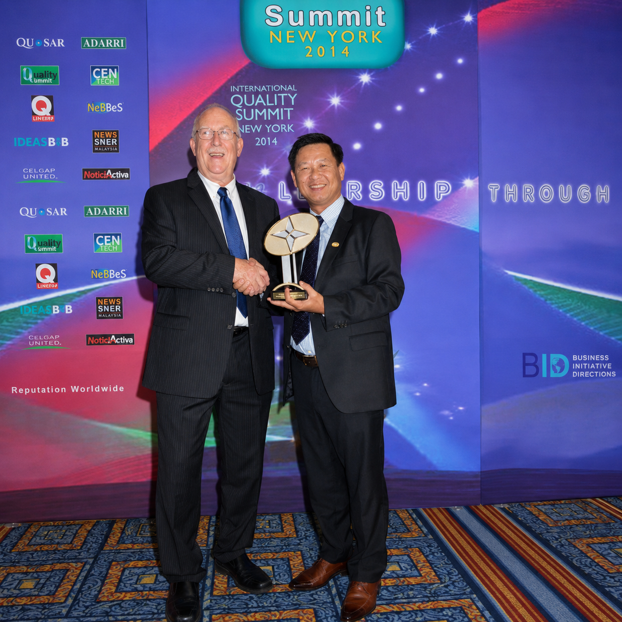 New York 2014 International Quality Summit Award