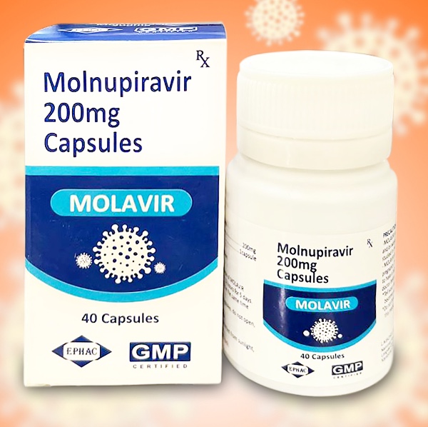 MOLAVIR 200mg (Fl)
