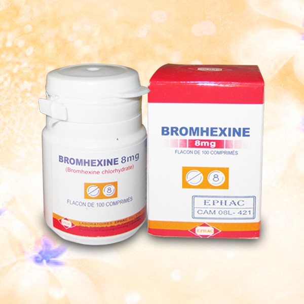 BROMHEXINE 8mg Box